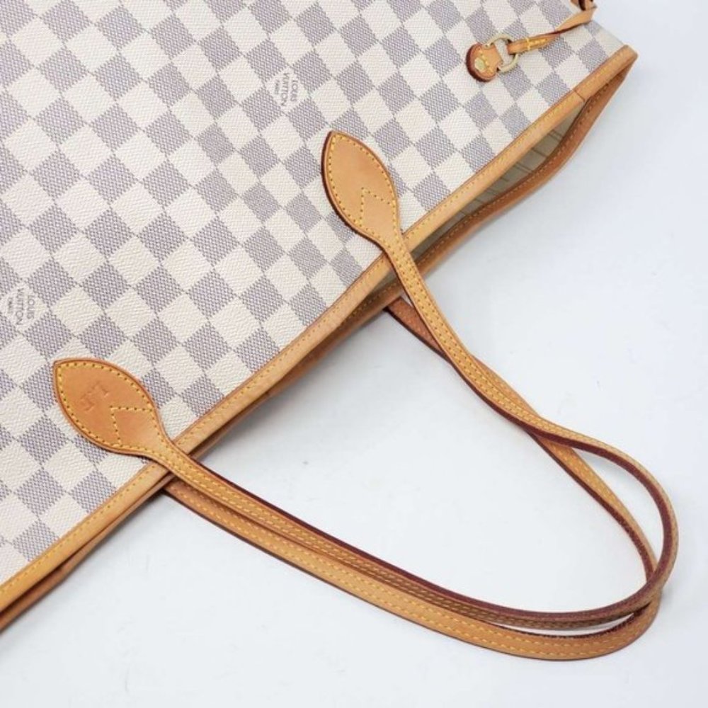 Louis Vuitton Neverfull GM Damier Azur Tote Bag - Picture 4 of 16